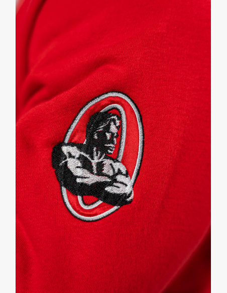 NEBBIA • Hoodie LEGACY red • Nebshop.cz
