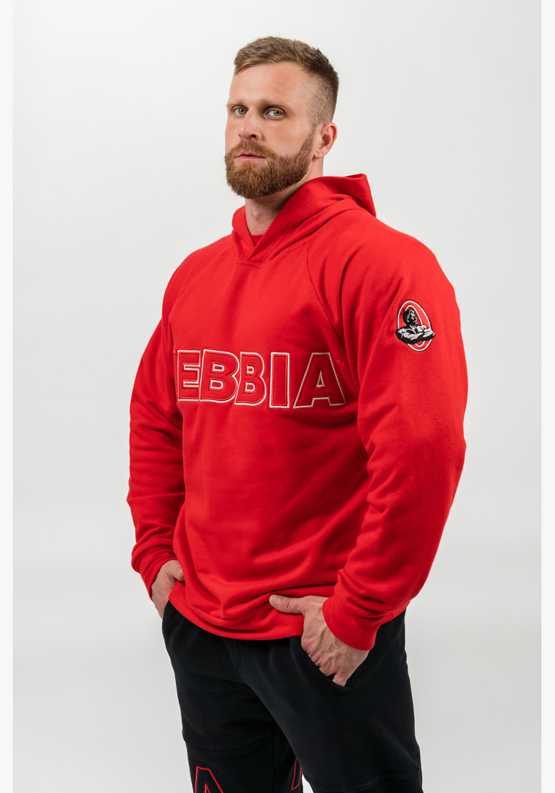 NEBBIA • Mikina s kapucí LEGACY červená • Nebshop.sk NEBBIA • Mikina s kapucí LEGACY červená • Nebshop.sk