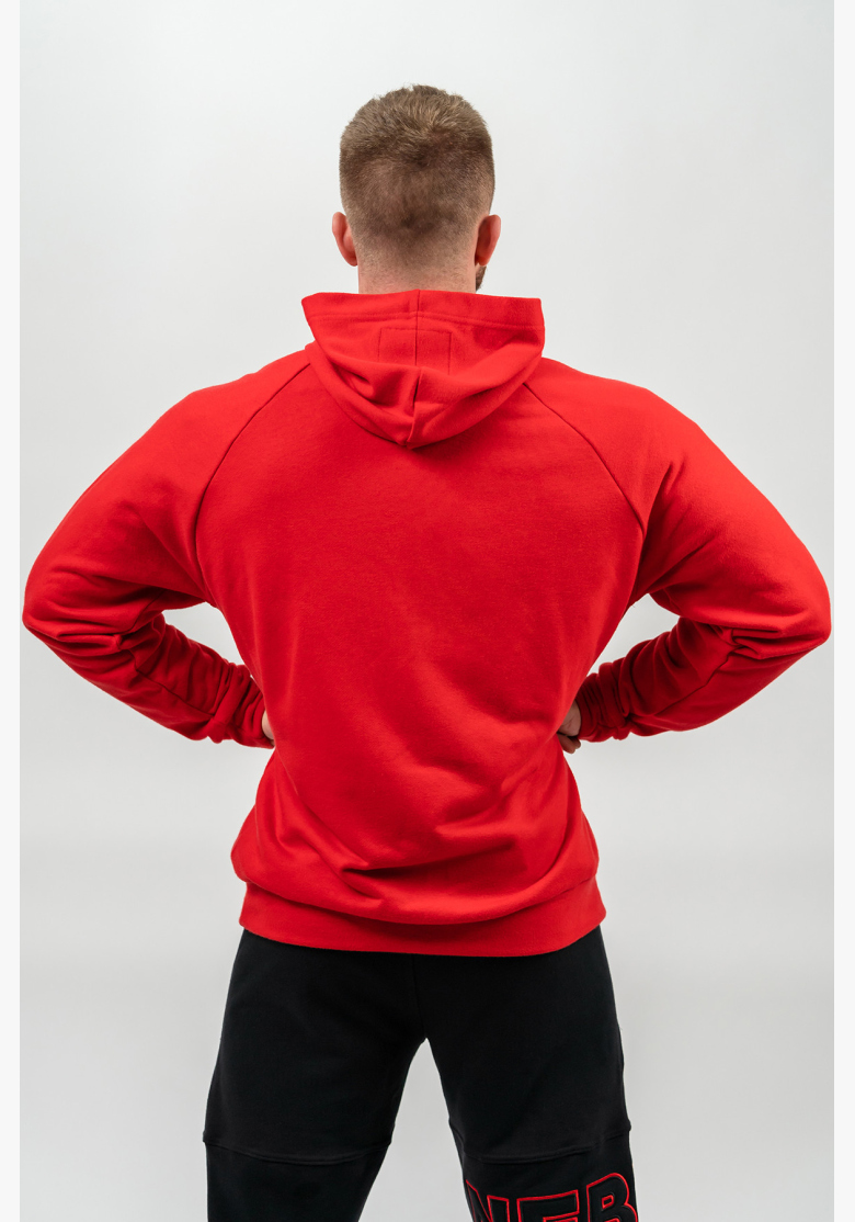 NEBBIA • Felpa con cappuccio LEGACY rossa • Nebshop.cz NEBBIA • Felpa con cappuccio LEGACY rossa • Nebshop.cz