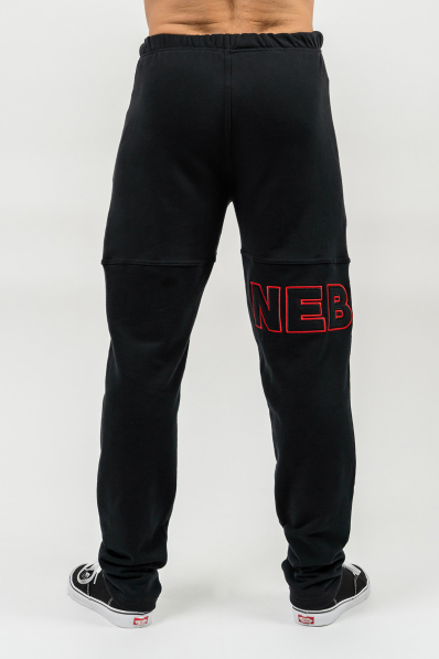 NEBBIA • Volné tepláky s kapsami COMMITMENT černá • Nebshop.cz 2