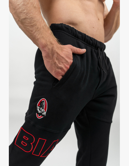 NEBBIA • Loose sweatpants with pockets COMMITMENT black • Nebshop.cz
