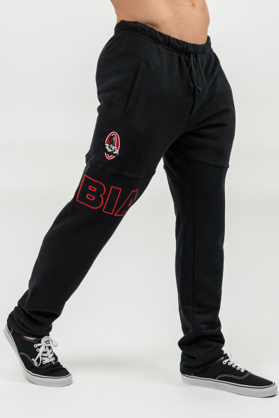 NEBBIA • Loose sweatpants with pockets COMMITMENT black • Nebshop.cz