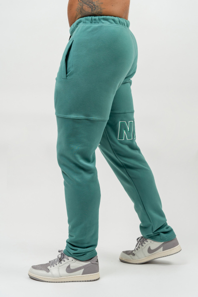 NEBBIA • Volné tepláky s kapsami COMMITMENT zelena • Nebshop.cz 2