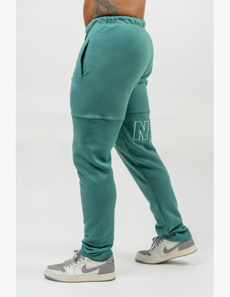 NEBBIA • Voľné tepláky s vreckami COMMITMENT zelená • Nebshop.sk