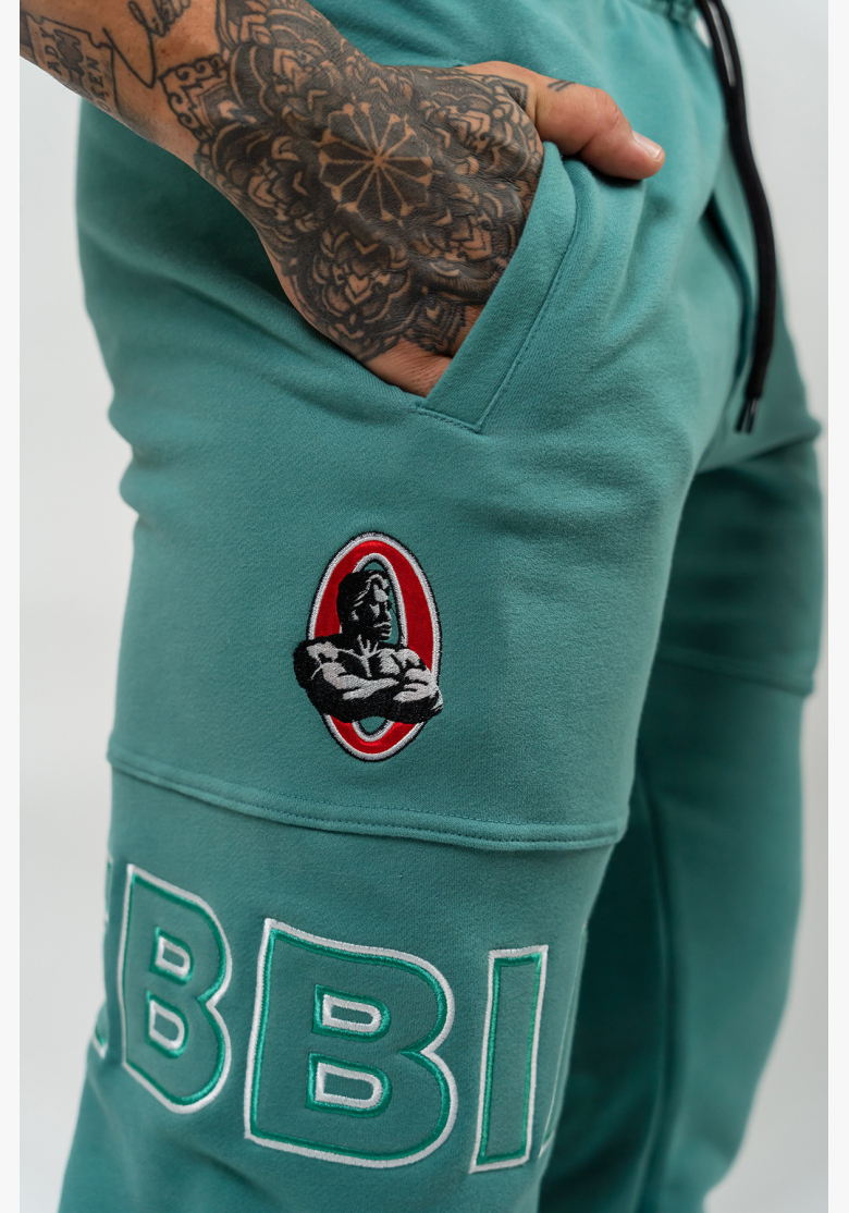 NEBBIA • Pantaloni comodi con tasche COMMITMENT verde • Nebshop.cz NEBBIA • Pantaloni comodi con tasche COMMITMENT verde • Nebshop.cz