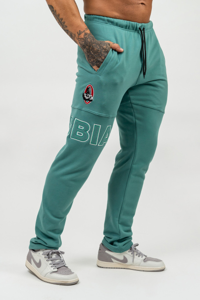 NEBBIA • Loose sweatpants with pockets COMMITMENT green • Nebshop.cz