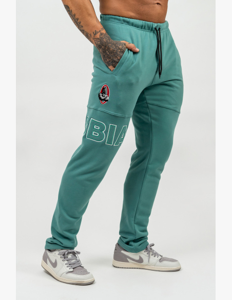 NEBBIA • Pantaloni comodi con tasche COMMITMENT verde • Nebshop.cz