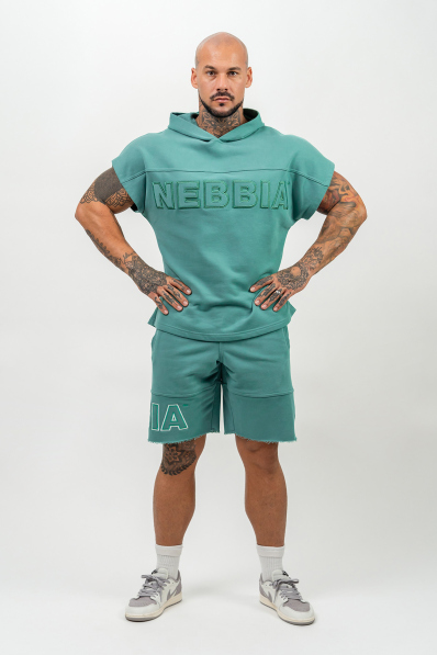 NEBBIA • Rag top s kapucňou REAL CHAMPION zelená • Nebshop.sk 2