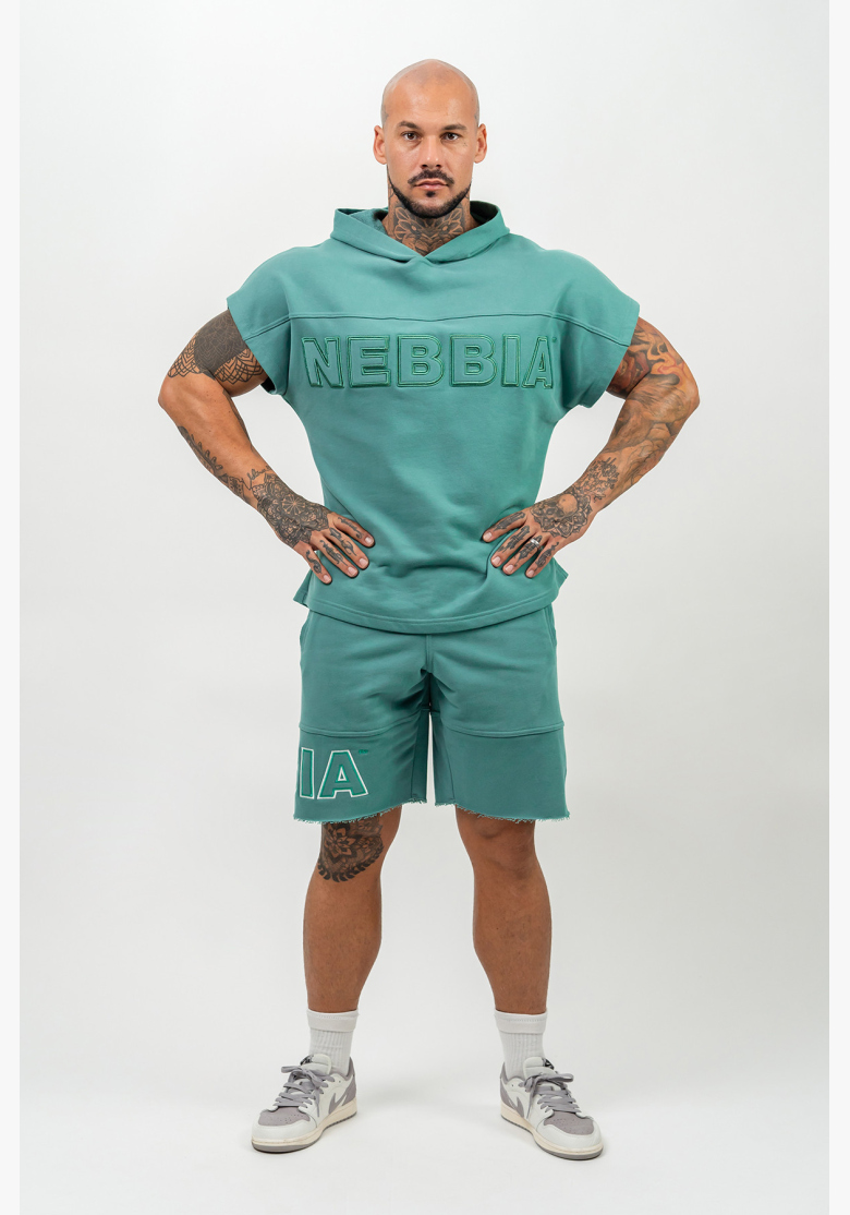 NEBBIA • Rag top s kapucňou REAL CHAMPION zelená • Nebshop.sk NEBBIA • Rag top s kapucňou REAL CHAMPION zelená • Nebshop.sk
