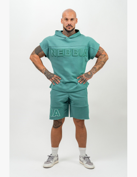 NEBBIA • Rag top s kapucňou REAL CHAMPION zelená • Nebshop.sk