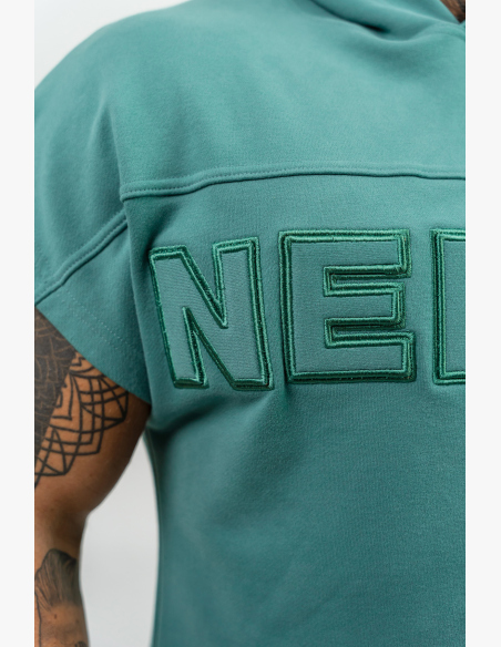 NEBBIA • Rag top s kapucňou REAL CHAMPION zelená • Nebshop.sk
