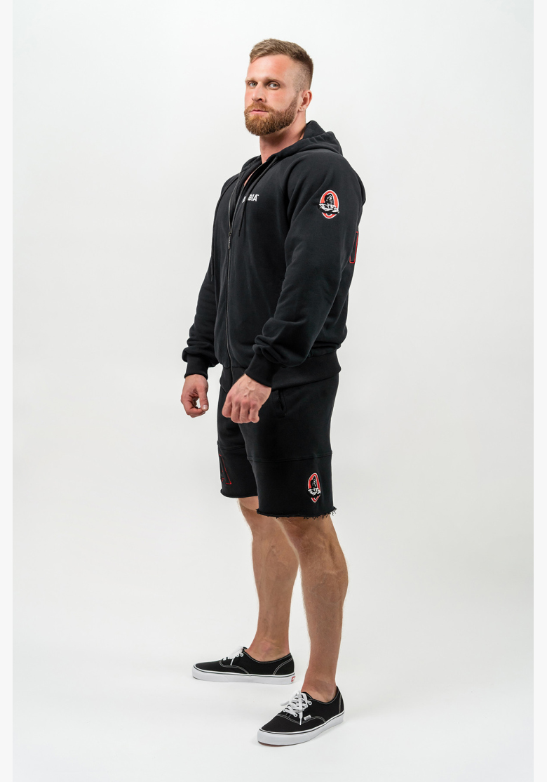 NEBBIA • Felpa con zip BEYOND ORDINARY nera • Nebshop.it NEBBIA • Felpa con zip BEYOND ORDINARY nera • Nebshop.it