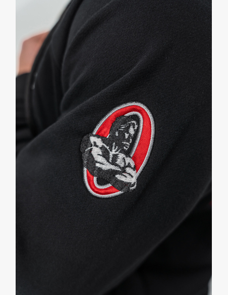 NEBBIA • Zip hoodie BEYOND ORDINARY black • Nebshop.com