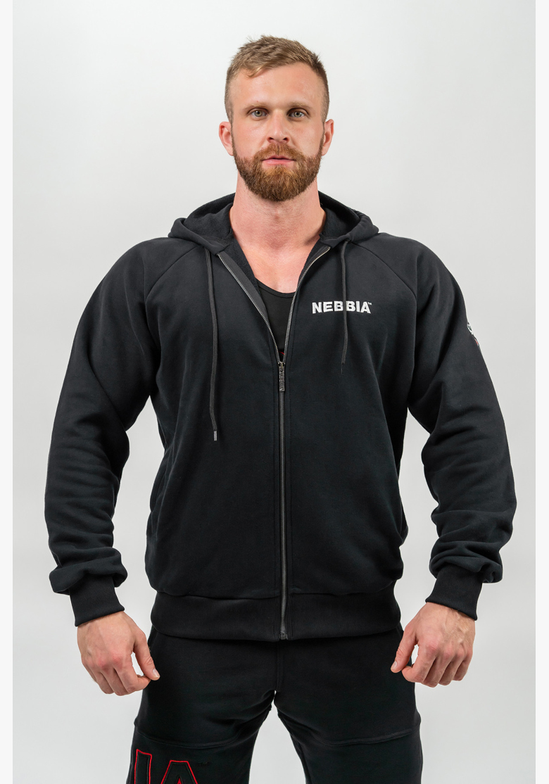 NEBBIA • Felpa con zip BEYOND ORDINARY nera • Nebshop.it NEBBIA • Felpa con zip BEYOND ORDINARY nera • Nebshop.it