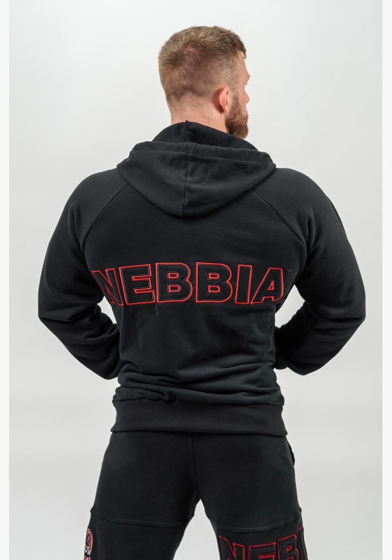 NEBBIA • Felpa con zip BEYOND ORDINARY nera • Nebshop.it NEBBIA • Felpa con zip BEYOND ORDINARY nera • Nebshop.it