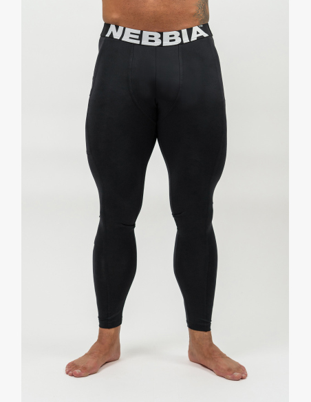 NEBBIA • Fitness legíny s kapsou DISCIPLINE čierna• Nebshop.sk