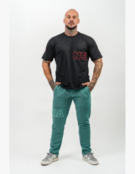 NEBBIA • Tričko s krátkým rukávem DEDICATION čierna • Nebshop.sk