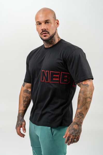NEBBIA • Tričko s krátkým rukávem DEDICATION čierna • Nebshop.sk