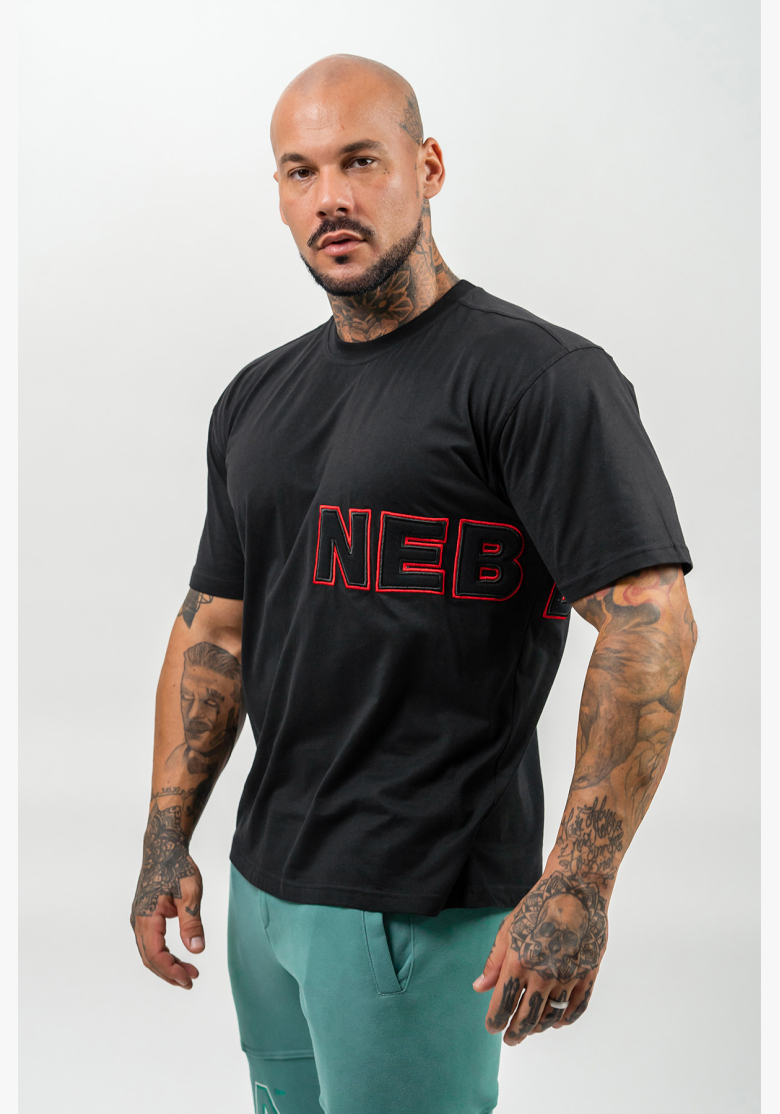 NEBBIA • Short Sleeve T-Shirt DEDICATION black • Nebshop.com NEBBIA • Short Sleeve T-Shirt DEDICATION black • Nebshop.com