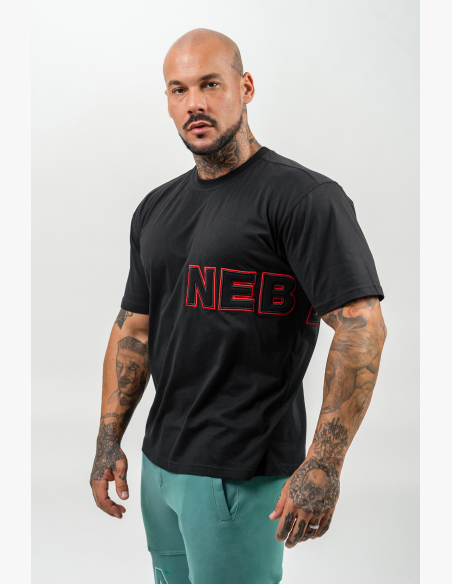 NEBBIA • Tričko s krátkým rukávem DEDICATION čierna • Nebshop.sk