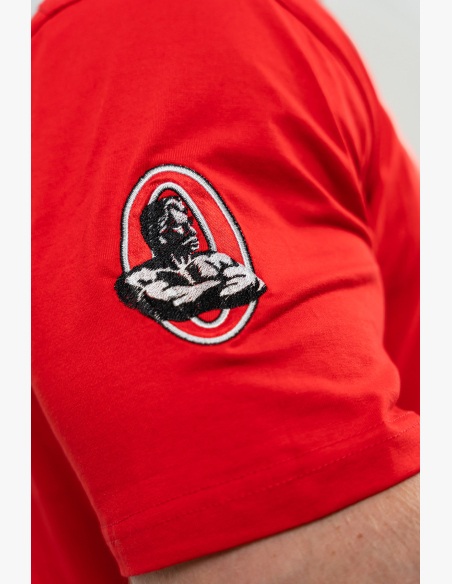 NEBBIA • Short Sleeve T-Shirt DEDICATION red • Nebshop.cz