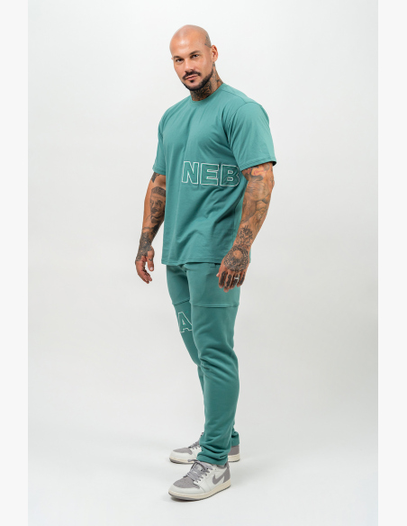 NEBBIA • Tričko s krátkym rukávom DEDICATION zelená • Nebshop.sk
