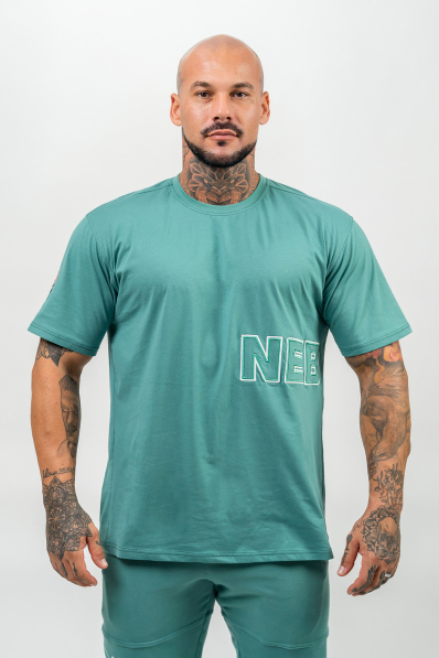 NEBBIA • Tričko s krátkym rukávom DEDICATION zelená • Nebshop.sk