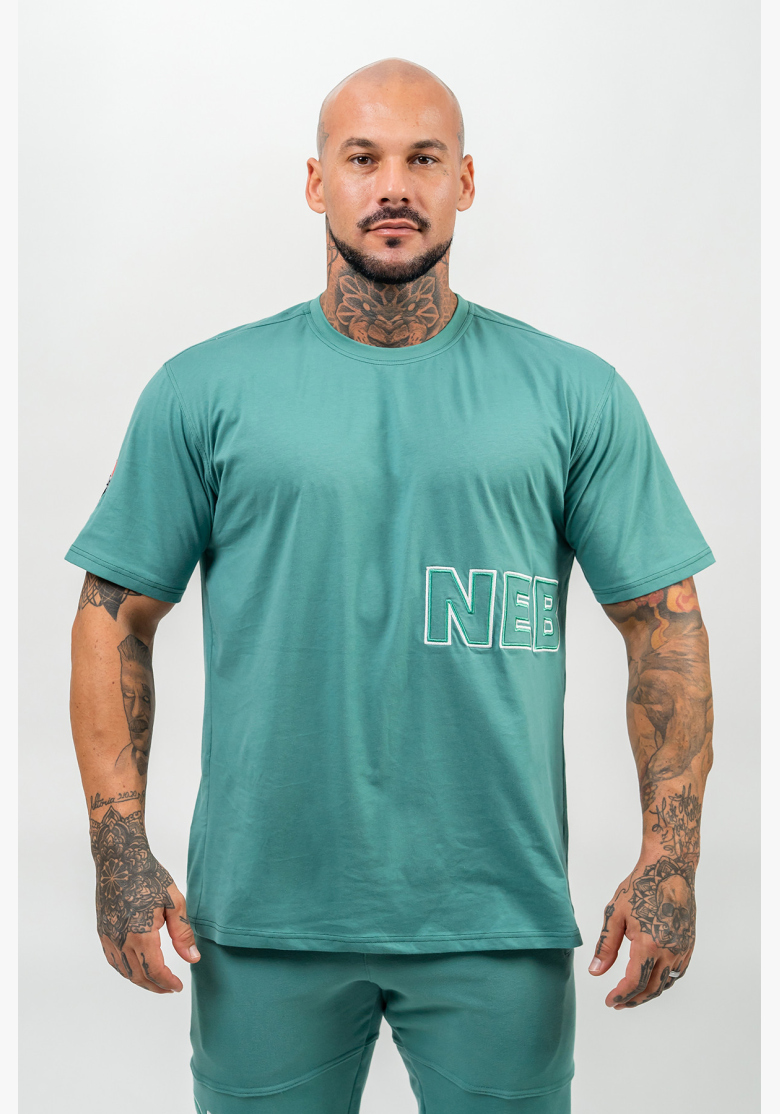 NEBBIA • Tričko s krátkym rukávom DEDICATION zelená • Nebshop.sk NEBBIA • Tričko s krátkym rukávom DEDICATION zelená • Nebshop.sk