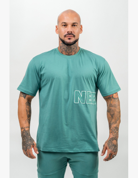 NEBBIA • Tričko s krátkym rukávom DEDICATION zelená • Nebshop.sk