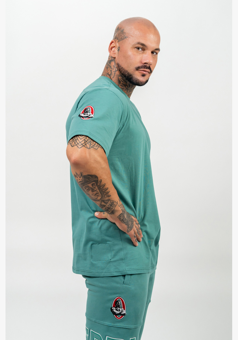 NEBBIA • Tričko s krátkym rukávom DEDICATION zelená • Nebshop.sk NEBBIA • Tričko s krátkym rukávom DEDICATION zelená • Nebshop.sk