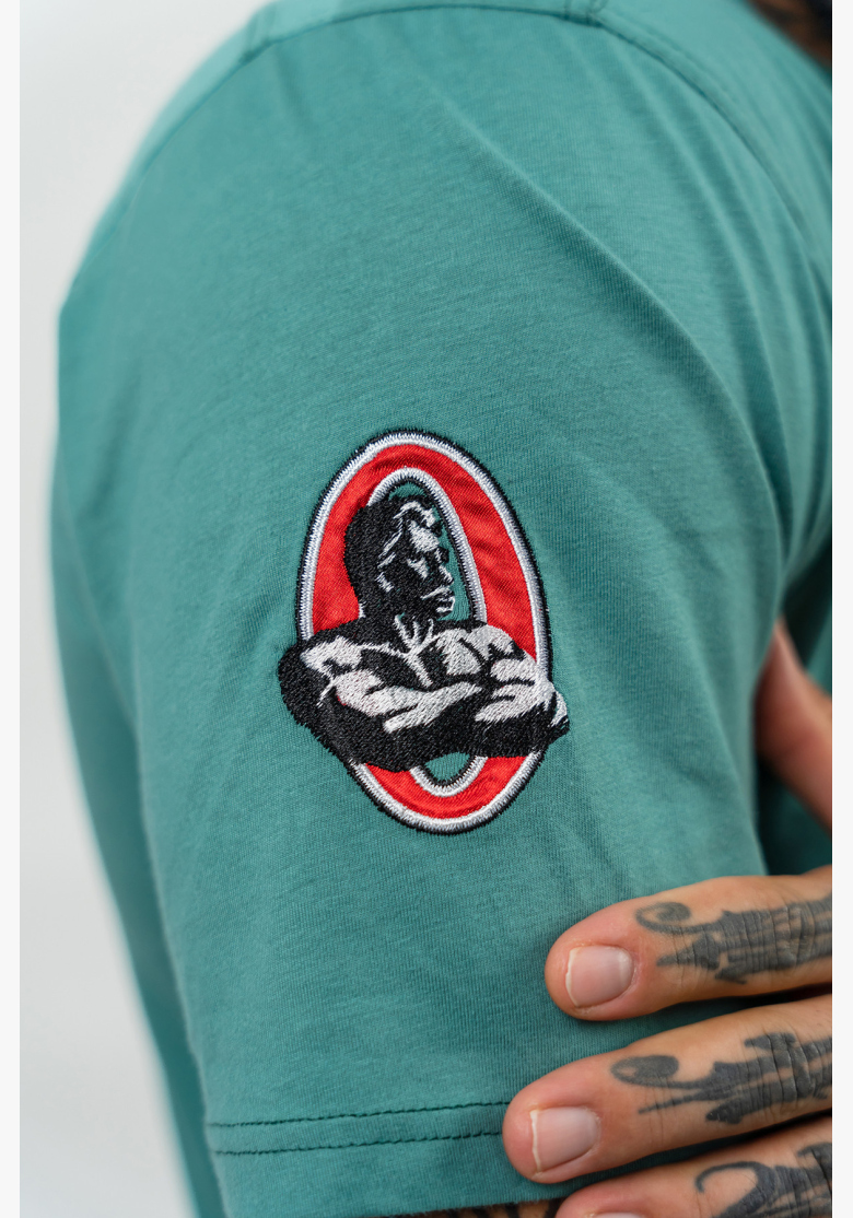 NEBBIA • T-shirt a maniche corte DEDICATION verde • Nebshop.it NEBBIA • T-shirt a maniche corte DEDICATION verde • Nebshop.it