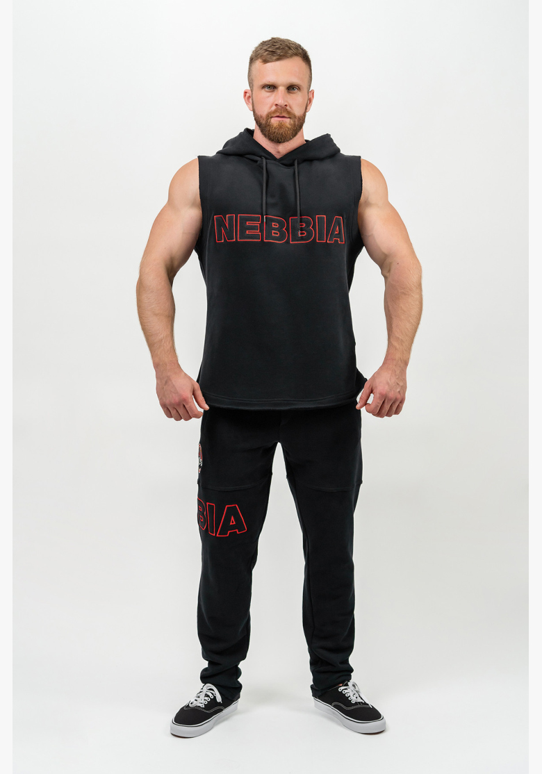 NEBBIA • Voľné tepláky s vreckami COMMITMENT čierna • Nebshop.sk NEBBIA • Voľné tepláky s vreckami COMMITMENT čierna • Nebshop.sk