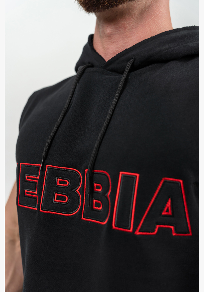 NEBBIA • Mikina bez rukávov IRON BEAST čierna • Nebshop.sk NEBBIA • Mikina bez rukávov IRON BEAST čierna • Nebshop.sk