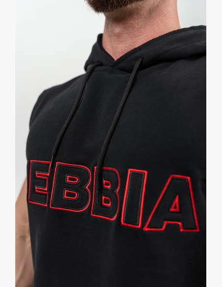 NEBBIA • Mikina bez rukávov IRON BEAST čierna • Nebshop.sk