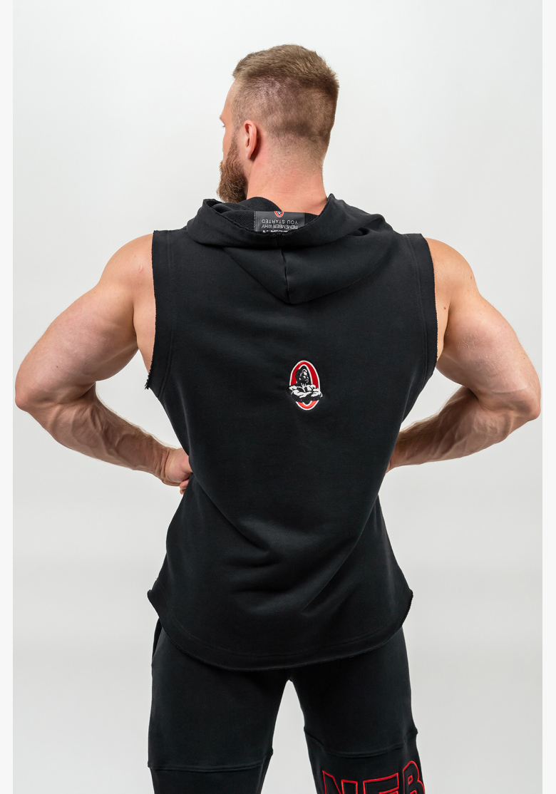 NEBBIA • Mikina bez rukávov IRON BEAST čierna • Nebshop.sk NEBBIA • Mikina bez rukávov IRON BEAST čierna • Nebshop.sk