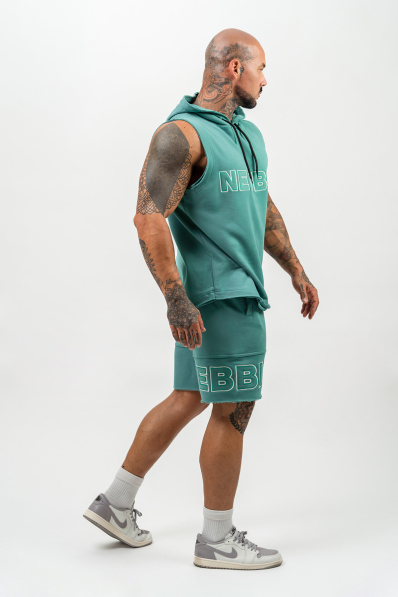 NEBBIA • Mikina bez rukávov IRON BEAST zelená • Nebshop.sk 2