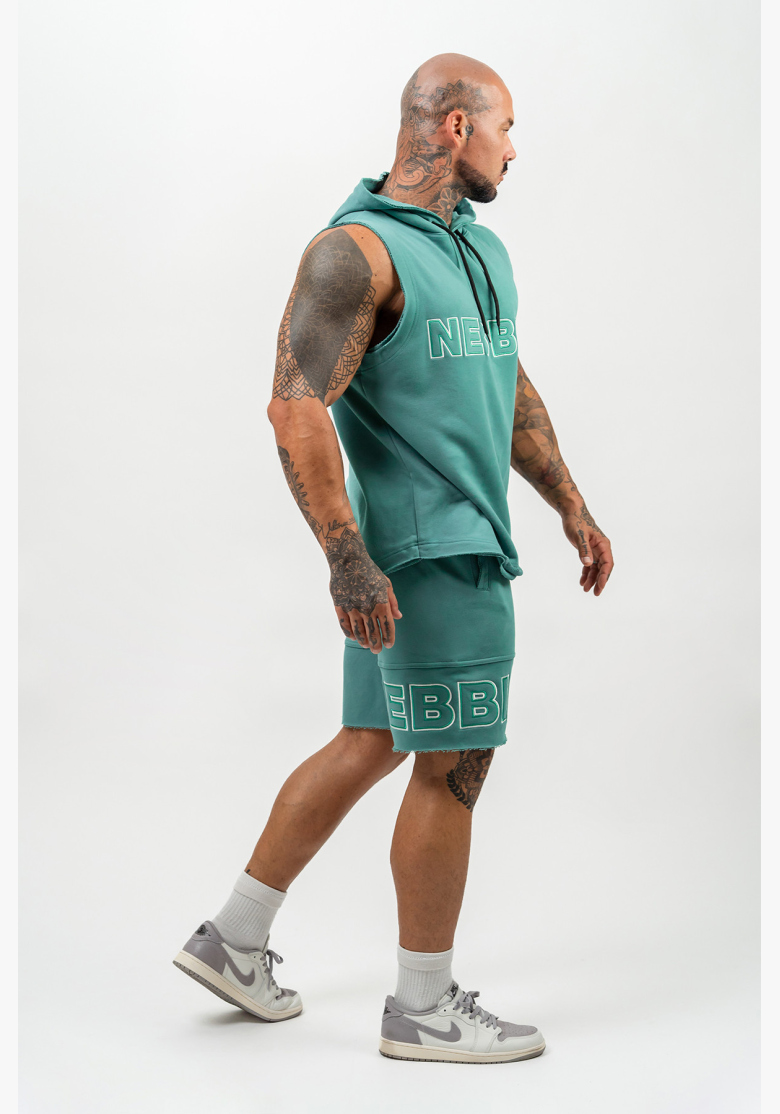 NEBBIA • Mikina bez rukávov IRON BEAST zelená • Nebshop.sk NEBBIA • Mikina bez rukávov IRON BEAST zelená • Nebshop.sk