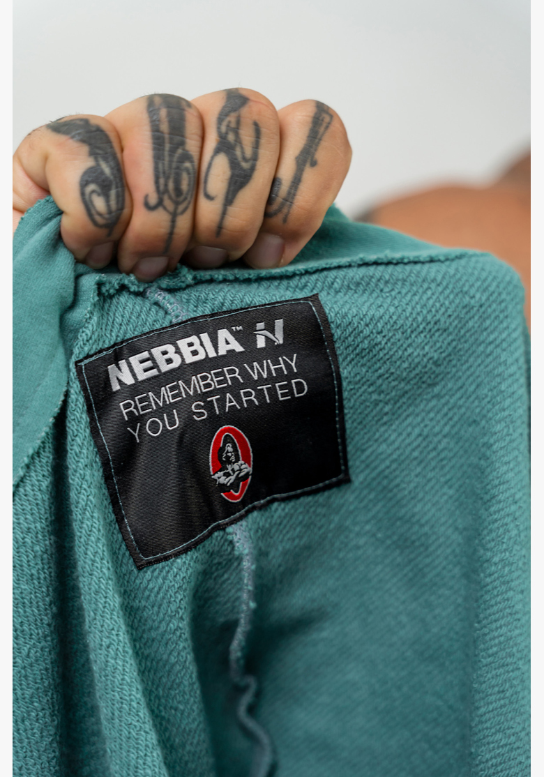 NEBBIA • Mikina bez rukávov IRON BEAST zelená • Nebshop.sk NEBBIA • Mikina bez rukávov IRON BEAST zelená • Nebshop.sk