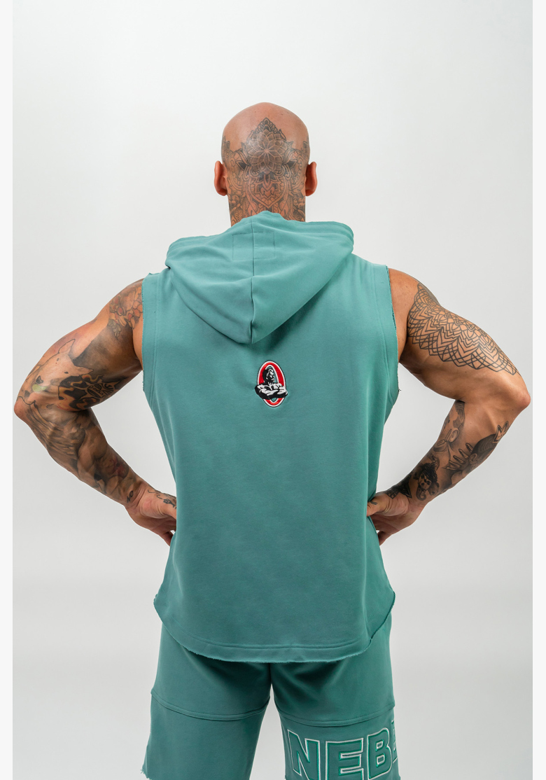 NEBBIA • Mikina bez rukávov IRON BEAST zelená • Nebshop.sk NEBBIA • Mikina bez rukávov IRON BEAST zelená • Nebshop.sk