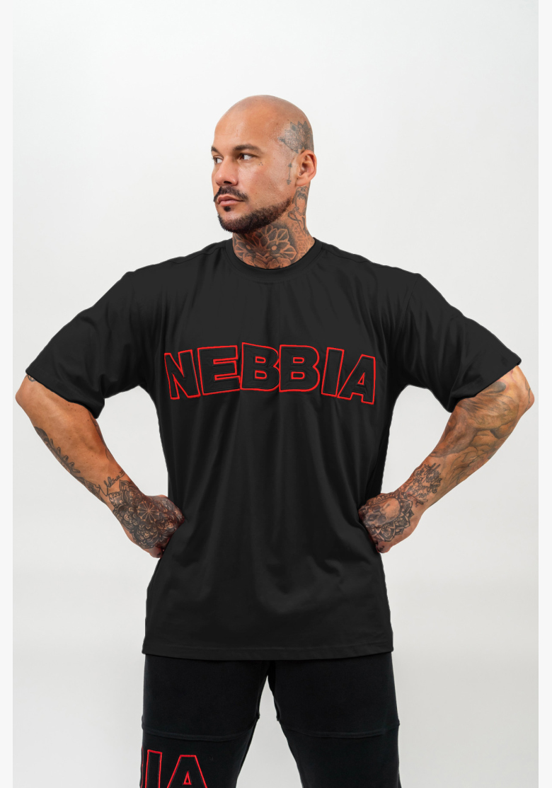 NEBBIA • Tričko s krátkym rukávom LEGACY čierna • Nebshop.sk NEBBIA • Tričko s krátkym rukávom LEGACY čierna • Nebshop.sk