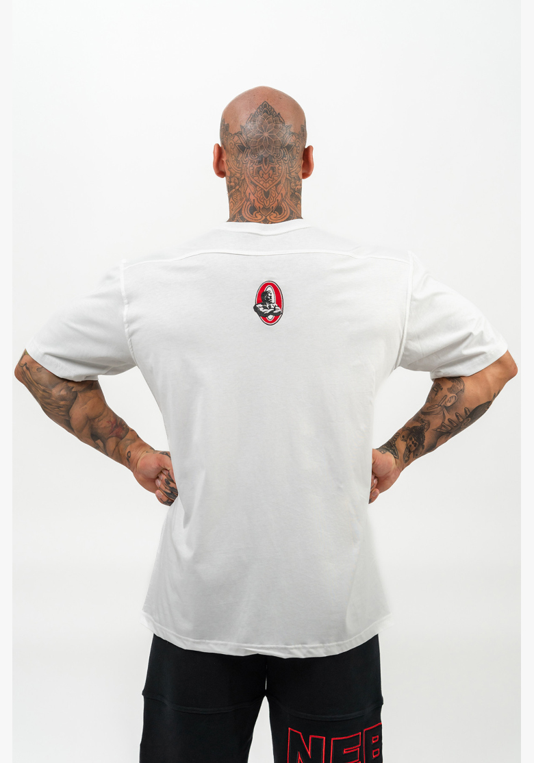 NEBBIA • Short Sleeve Shirt LEGACY white • Nebshop.cz NEBBIA • Short Sleeve Shirt LEGACY white • Nebshop.cz