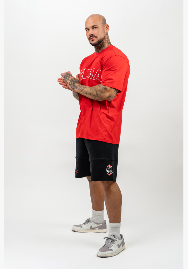 NEBBIA • T-shirt short sleeves LEGACY red • Nebshop.cz NEBBIA • T-shirt short sleeves LEGACY red • Nebshop.cz