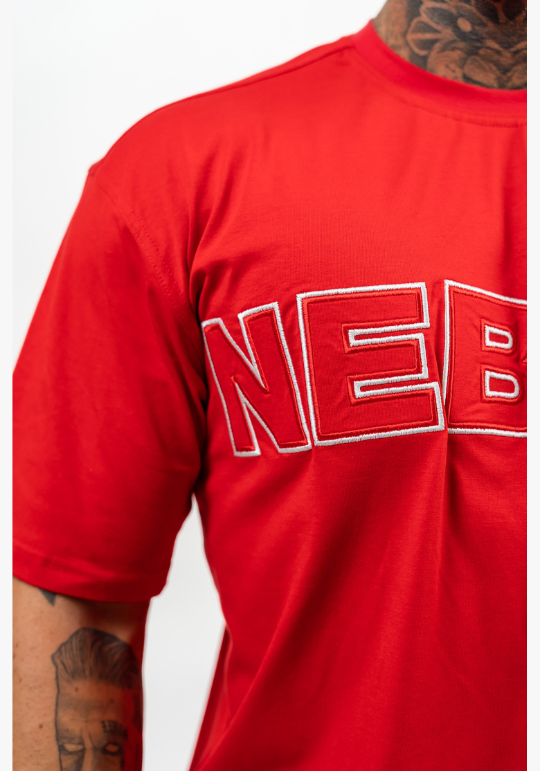 NEBBIA • Tričko s krátkym rukávom LEGACY červená • Nebshop.sk NEBBIA • Tričko s krátkym rukávom LEGACY červená • Nebshop.sk