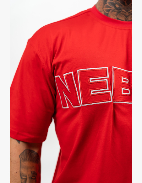 NEBBIA • Tričko s krátkym rukávom LEGACY červená • Nebshop.sk