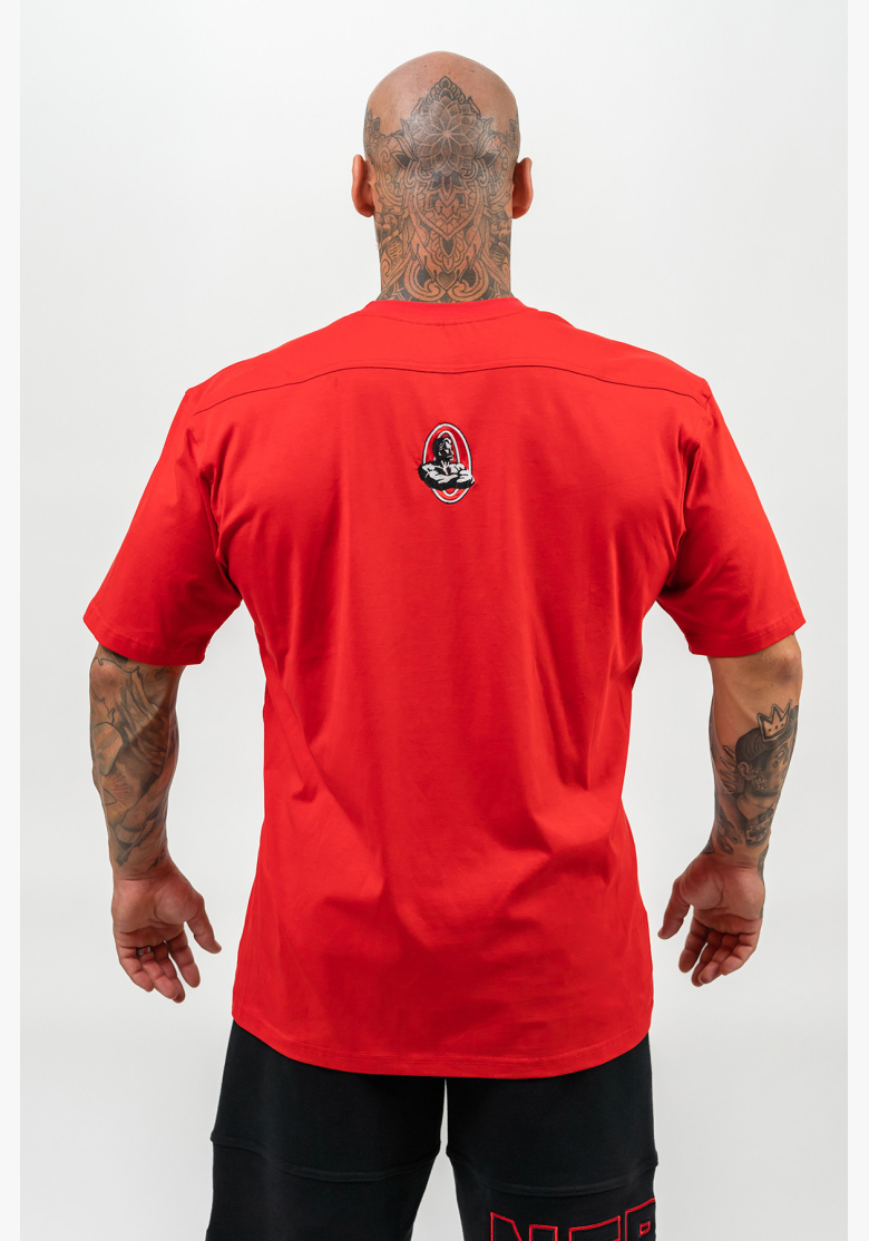 NEBBIA • T-shirt short sleeves LEGACY red • Nebshop.cz NEBBIA • T-shirt short sleeves LEGACY red • Nebshop.cz