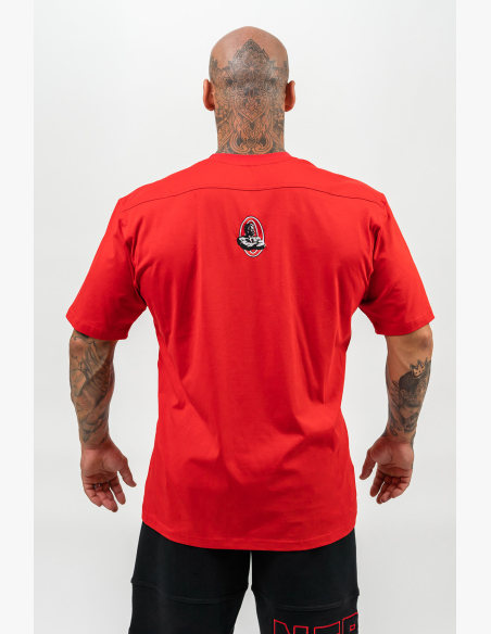 NEBBIA • Maglietta a maniche corte LEGACY rossa • Nebshop.it