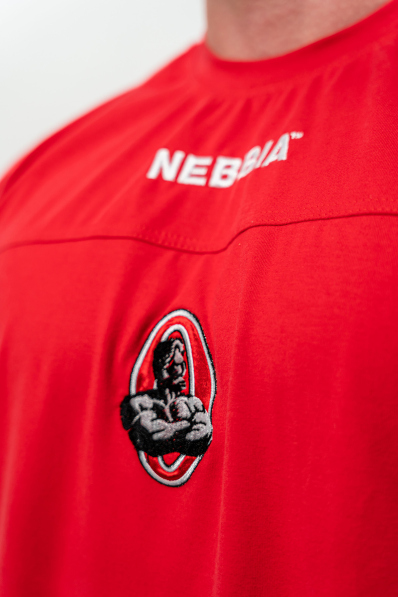 NEBBIA • Tričko s krátkym rukávom LEGENDARY červené • Nebshop.cz 2