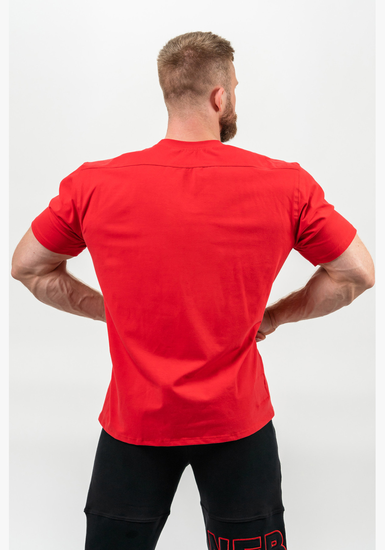 NEBBIA • Maglietta a maniche corte LEGENDARY rossa • Nebshop.cz NEBBIA • Maglietta a maniche corte LEGENDARY rossa • Nebshop.cz