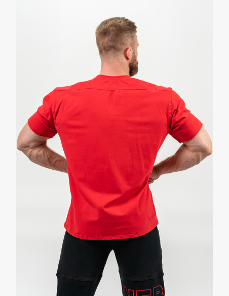 NEBBIA • Tričko s krátkym rukávom LEGENDARY červené • Nebshop.cz