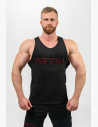 Il top in cotone elastico è tagliato con precisione per mettere in risalto le tue spalle. È traspirante e straordinariamente comodo per l'uso quotidiano, ma è anche ideale per l'allenamento in palestra. Grazie al design "racer back", la tua schiena risalterà.